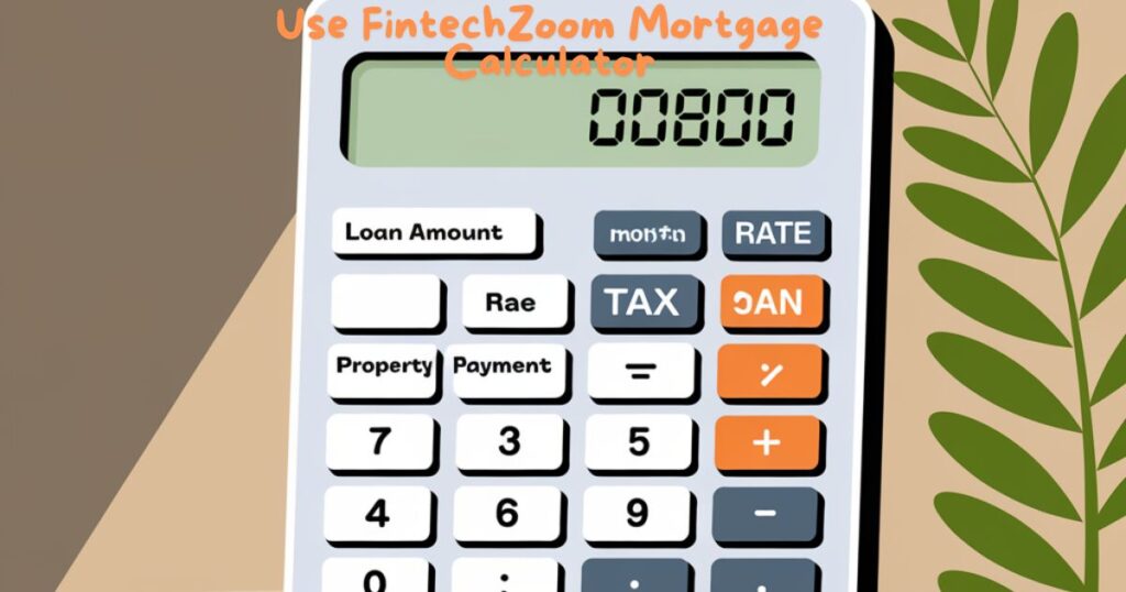 How to Use FintechZoom Mortgage Calculator