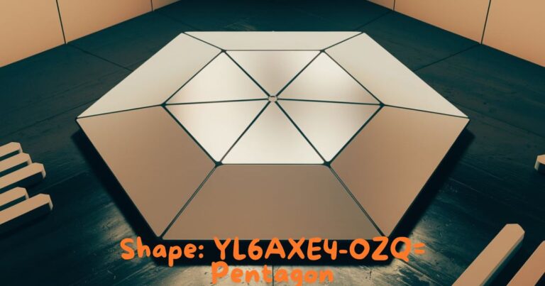 Shape: YL6AXE4-OZQ= Pentagon: A Mathematical Marvel