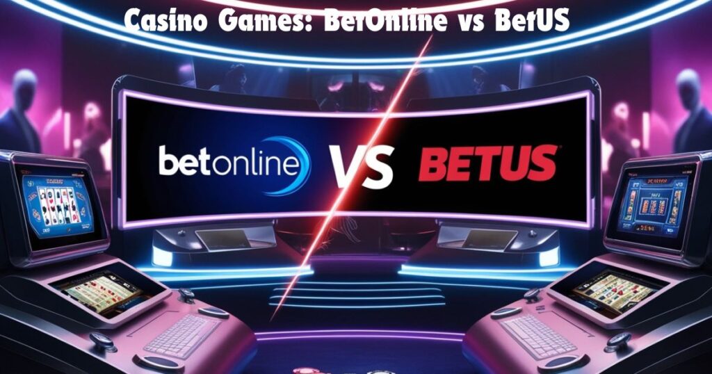 Casino Games: BetOnline vs BetUS