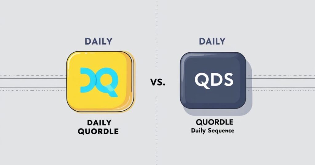 Daily Quordle Vs. Quordle Daily Sequence