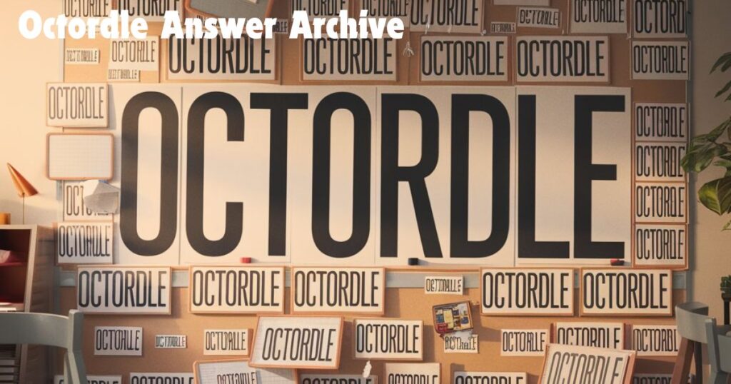 Insights from the Octordle Answer Archive