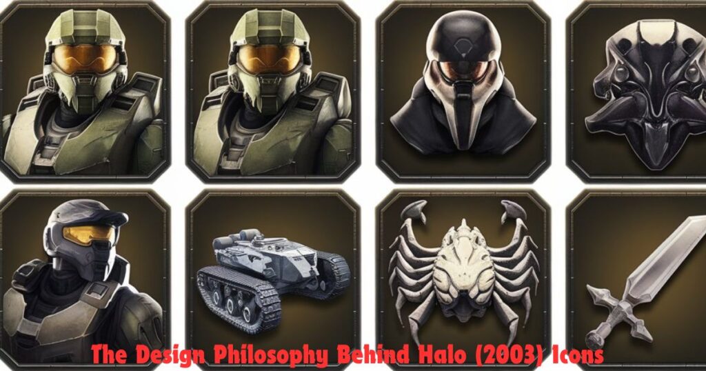 The Design Philosophy Behind Halo (2003) Icons