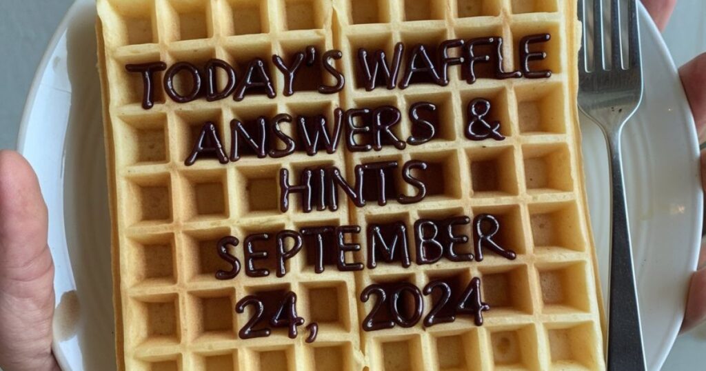 Today's Waffle Answers – September 24, 2024